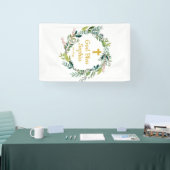 Baptisme Backdrop Decorations Girl Boy God Bless Spandoek (Beurs)