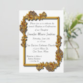 Baptisme, Bevestigingsceremonie Uitnodiging (Staand voorkant)