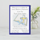 Baptisme, Bevestigingsceremonie Uitnodiging (Staand voorkant)