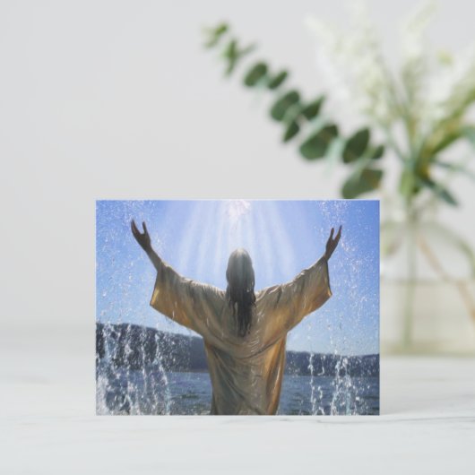 Baptisme Briefkaart (Staand voorkant)