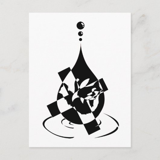 Baptisme Briefkaart (Voorkant)