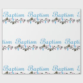 Baptisme Cadeaupapier (Vlak)