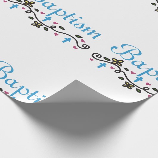 Baptisme Cadeaupapier (Hoek)