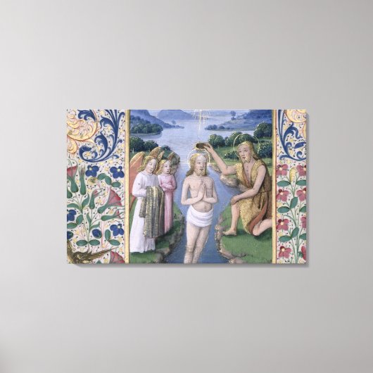 Baptisme Canvas Afdruk (Voorkant)