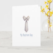 Baptisme Card Boy Kaart (Gele Bloem)