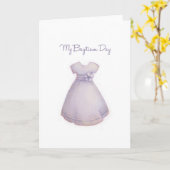 Baptisme Card Girl Kaart (Gele Bloem)