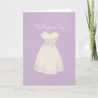 Baptisme Card Girl Kaart