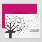 Baptisme Christening Aangepaste uitnodiging (Voorkant / Achterkant)