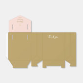 Baptisme Christening Elegant Blush Pink Bedankdoosjes (Uitgevouwen)