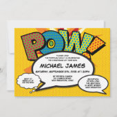 Baptisme Christening Moderne Comic Gender Neutral Kaart (Voorkant)