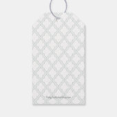 Baptisme, Christening Sage Cross Favor Gift Label Cadeaulabel (Achterkant)