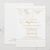 Baptisme | Christenuitnodiging Kaart (Voorkant / Achterkant)