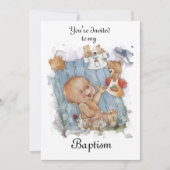 Baptisme/Cristening-uitnodiging Kaart (Voorkant)