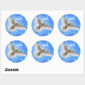 Baptisme Dove Stickers (Vel)