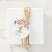 Baptisme en eerste verjaardag Dank je wel Bedankjes Labels (In situ)