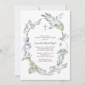 Baptisme en uitnodiging van de Birthday Party (Voorkant)