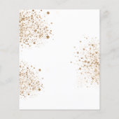 Baptisme Eucalyptus blue gold floral boy (Achterkant)