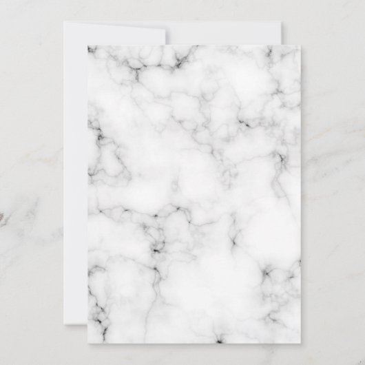 Baptisme eucalyptus goudmarmer kaart (Achterkant)