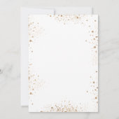 Baptisme eucalyptus greenery cross-scripttweeling kaart (Achterkant)