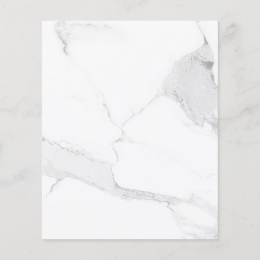 Baptisme eucalyptus greenery marmer-uitnodiging flyer (Achterkant)