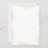 Baptisme eucalyptus greenery roos goudbloem kaart (Achterkant)