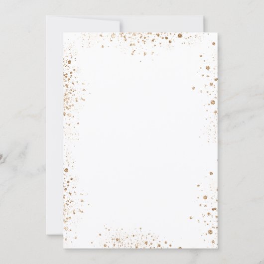 Baptisme eucalyptus greenery roos goudbloem kaart (Achterkant)