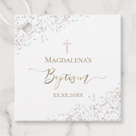 Baptisme Favor Tags Bedankjes Labels