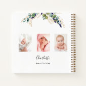 Baptisme foto eucalyptus greenery uit het Guest bo Notitieboek (Achterkant)