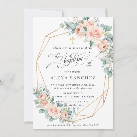 Baptisme Geometric Kaart (Voorkant)