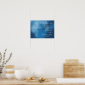 Baptisme - Gepersonaliseerd afdrukken met bijbelwa Poster (Keuken)