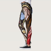 Baptisme Glas in lood Church Window Leggings (Links)