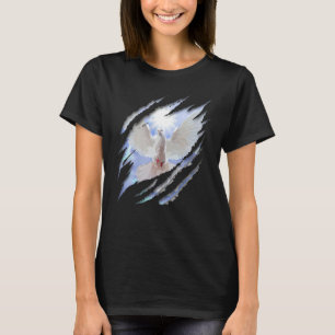 Baptisme Heilige Geest Witte Dood Christelijk T-shirt