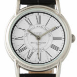 Baptisme in Church Personalized Watch Horloge<br><div class="desc">Een horloge ter herdenking van de Baptisme van iemand in een kerk. Personaliseer om naam,  Baptisme,  kerk,  en datum te omvatten. Unieke herinnering aan een bijzondere religieuze gebeurtenis.</div>