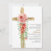 Baptisme in flesjes met flesvormige dwarsdoorsnede kaart (Voorkant)