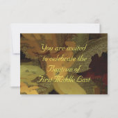 BAPTISME-INVITATIE KAART (Voorkant)