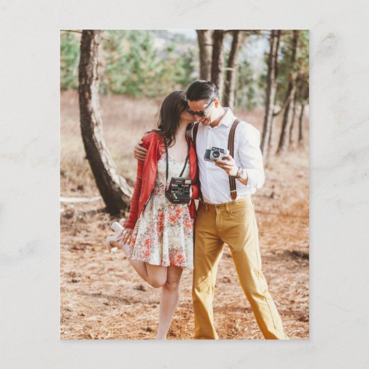 Baptisme Invitation Eucalyptus Greenery BUDGET (Achterkant)