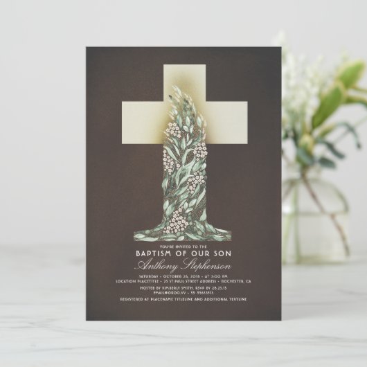 Baptisme Kaart (Staand voorkant)