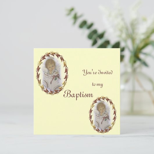 Baptisme Kaart (Staand voorkant)