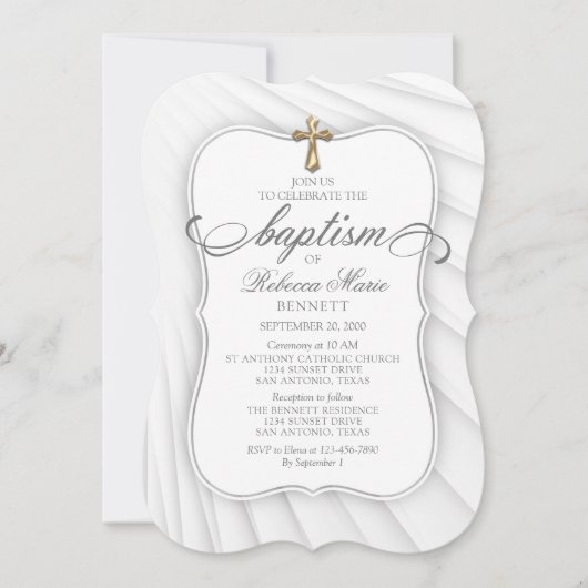 Baptisme Kaart (Voorkant)