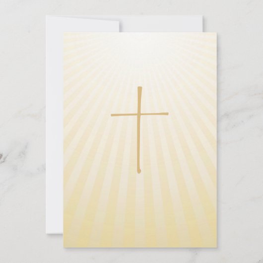 Baptisme Kaart (Achterkant)