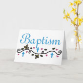 Baptisme Kaart (Gele Bloem)