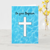 Baptisme Kaart (Gele Bloem)