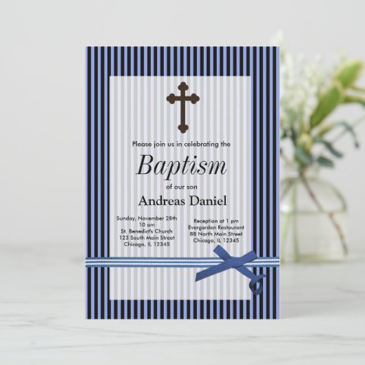 Baptisme Kaart (Staand voorkant)