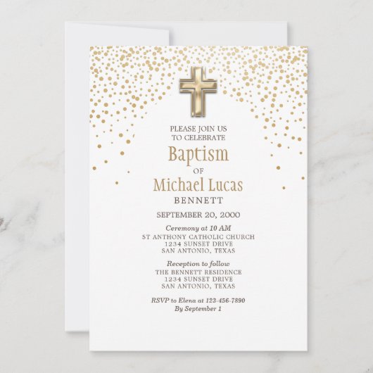 Baptisme Kaart (Voorkant)