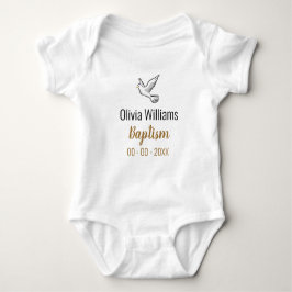 Baptisme met Dove Keepomwille Baby Bodysuit