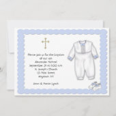 Baptisme Outfit Blue Kaart (Voorkant)
