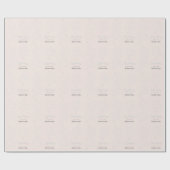 Baptisme Rosary op Roze Cadeaupapier (Vlak)