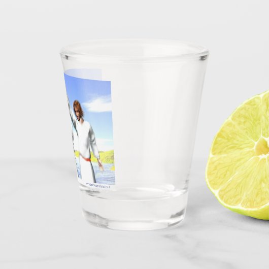 Baptisme Shot Glas (Rechts)
