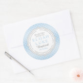 Baptisme | Tjonge Eternity Rings Ronde Sticker (Envelop)