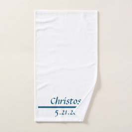 Baptisme Towel Handdoek